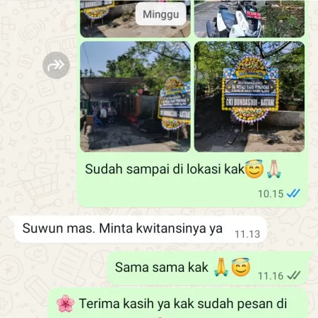 Pengiriman Papan Bunga Duka Kebon Pala