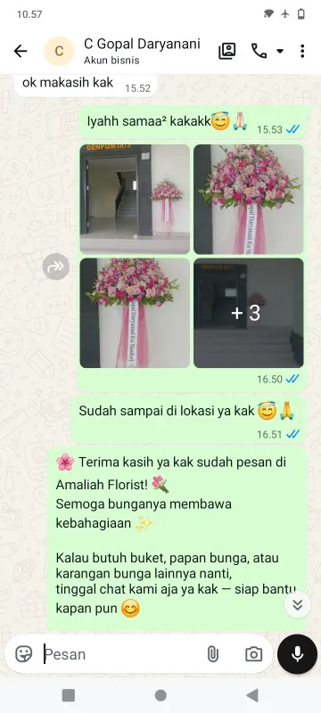 Pengiriman Karangan Bunga Kebon Pala
