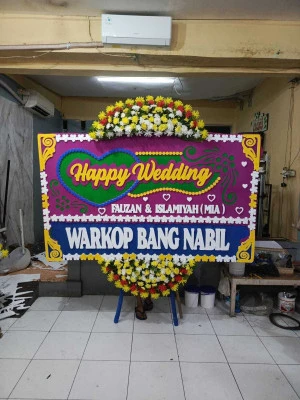 Papan Bunga di Kebon Pala