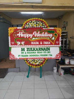 Papan Bunga di Kebon Pala