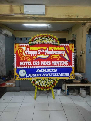 Papan Bunga di Kebon Pala