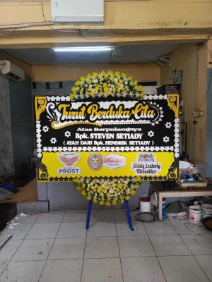 Papan Bunga di Kebon Pala