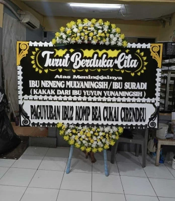 Papan Bunga di Kebon Pala