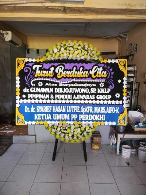 Papan Bunga di Kebon Pala